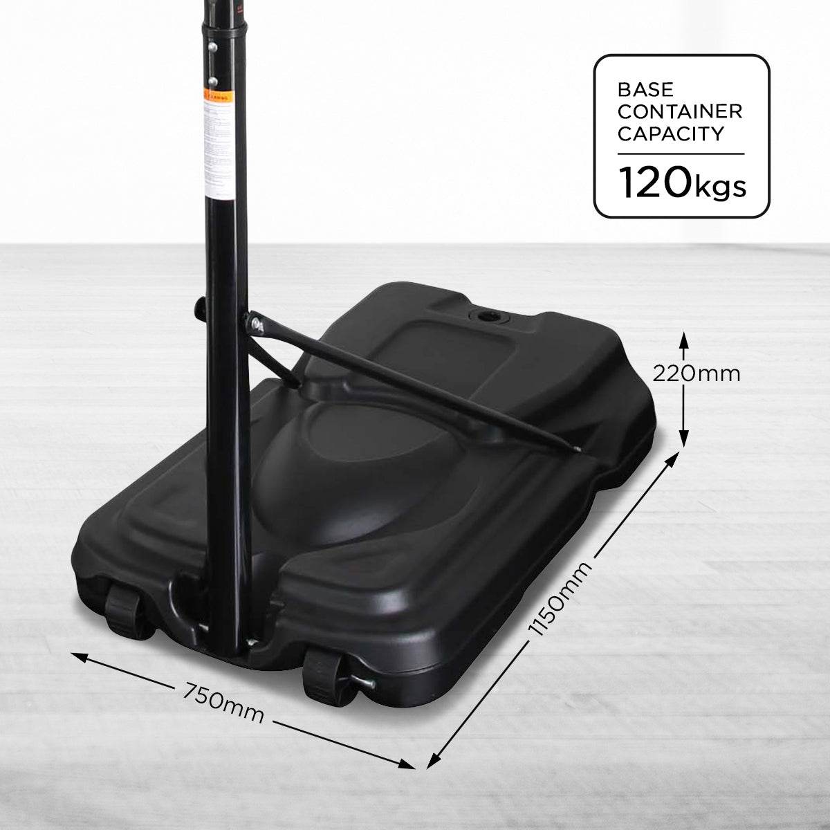 Kahuna Height - Adjustable Basketball Hoop Backboard Portable Stand | Outdoorium