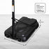 Kahuna Height - Adjustable Basketball Hoop Backboard Portable Stand | Outdoorium