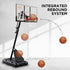Kahuna Portable Basketball Hoop System 2.3 to 3.05m for Kids & Adults | Outdoorium