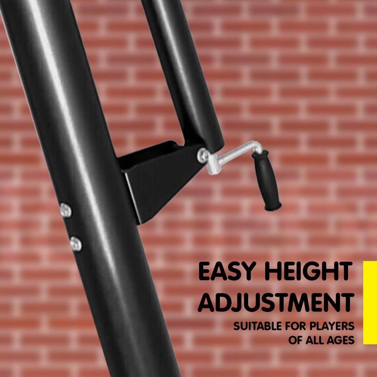Kahuna Portable Basketball Ring Stand w/ Adjustable Height Ball Holder | Outdoorium