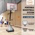 Kahuna Portable Basketball Ring Stand w/ Adjustable Height Ball Holder | Outdoorium