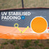 Kahuna Trampoline 6 Ft x 9 Ft Rectangular Outdoor - Orange - Outdoorium