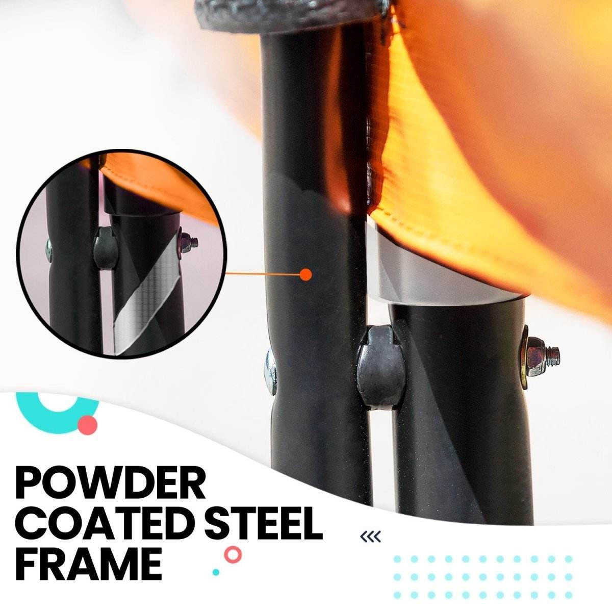 Kahuna Twister 12ft Springless Trampoline Outdoor Mat Pad Net Ladder | Outdoorium