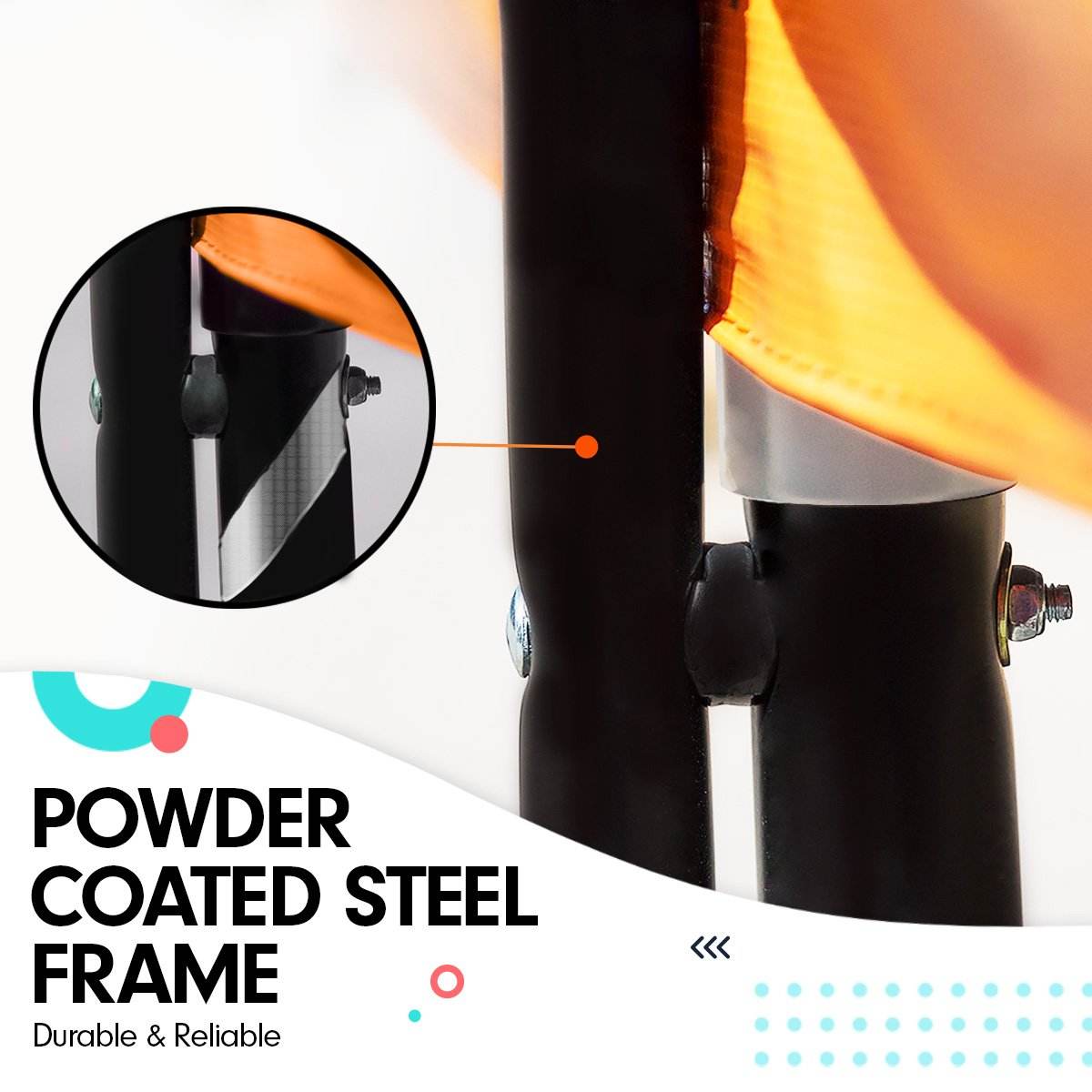 Kahuna Twister 12ft Springless Trampoline Outdoor Mat Pad Net Ladder with Basketball Set | Outdoorium