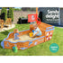 Keezi Kids Sandpit Wooden Boat Sand Pit Bench Seat Outdoor Beach Toys 165cm | Outdoorium