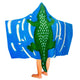 Kids Cotton Velour Beach Cape Crocodile | Outdoorium