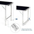 KILIROO Camping Table 120cm Black (With Grey Storage Bag) - Outdoorium