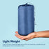 KILIROO Inflatable Camping Sleeping Pad with Pillow (Navy Blue) - Outdoorium
