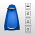 KILIROO Shower Tent with 2 window (Dark Blue) - Outdoorium