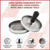 Large Round Hamburger Patty Maker Grill Press Burger Metal Mold Cooking Tools - product image 2