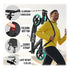Lascoota Pulse Kick Push Commuter Scooter Teen Adult Graphic Black | Outdoorium