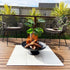 Lassen Cast Iron Wood Burning Fire Pit - Black 59cm - Outdoorium
