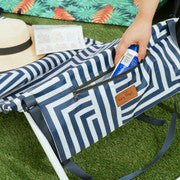 Lazy Dayz Fold Up Beach Lounger - Makena | Outdoorium