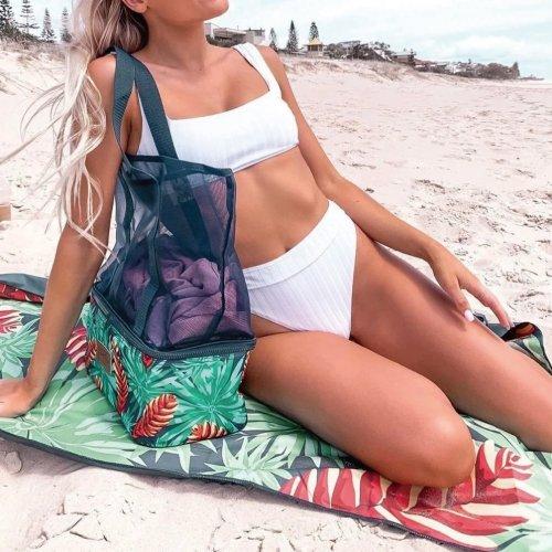 Lazy Dayz Quick Drying Sand Free Beach Towel - Makena - Outdoorium