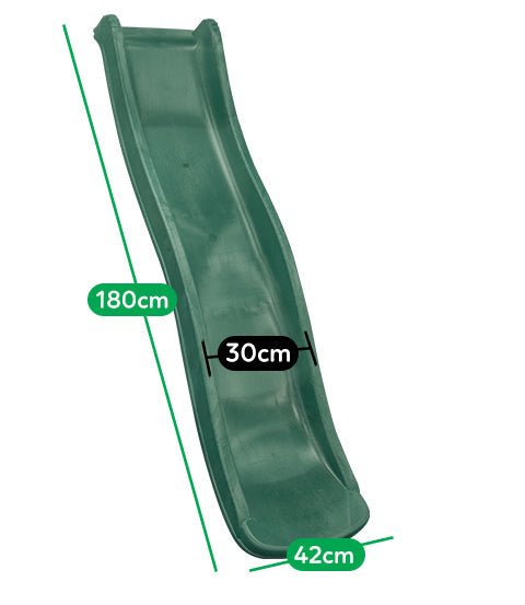 Lifespan Kids 1.8m Slide - Green - Outdoorium