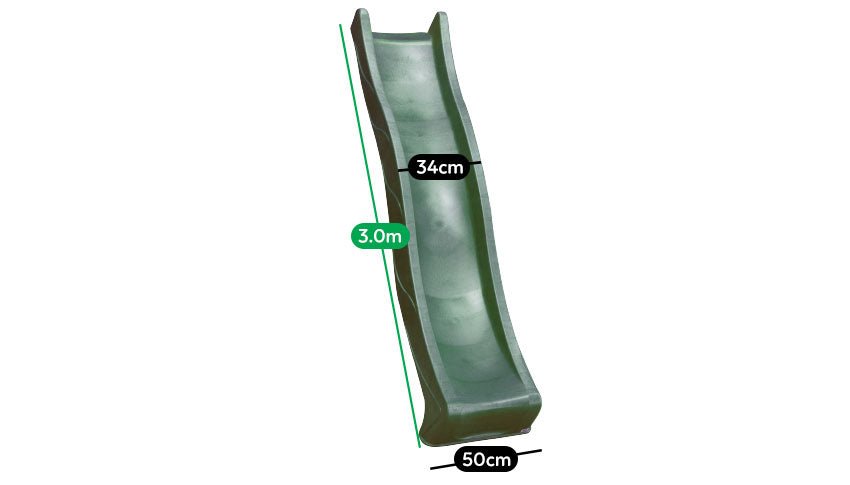 Lifespan Kids 3.0m Slide - Green - Outdoorium