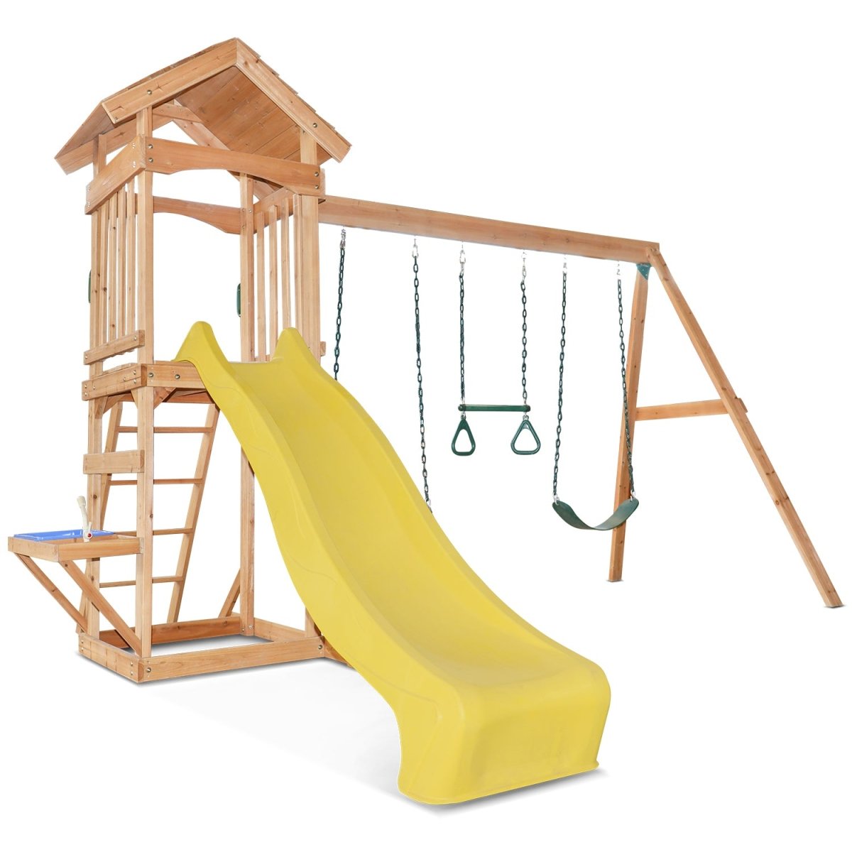 Lifespan Kids Albert Park Play Centre with Yellow Slide - Outdoorium