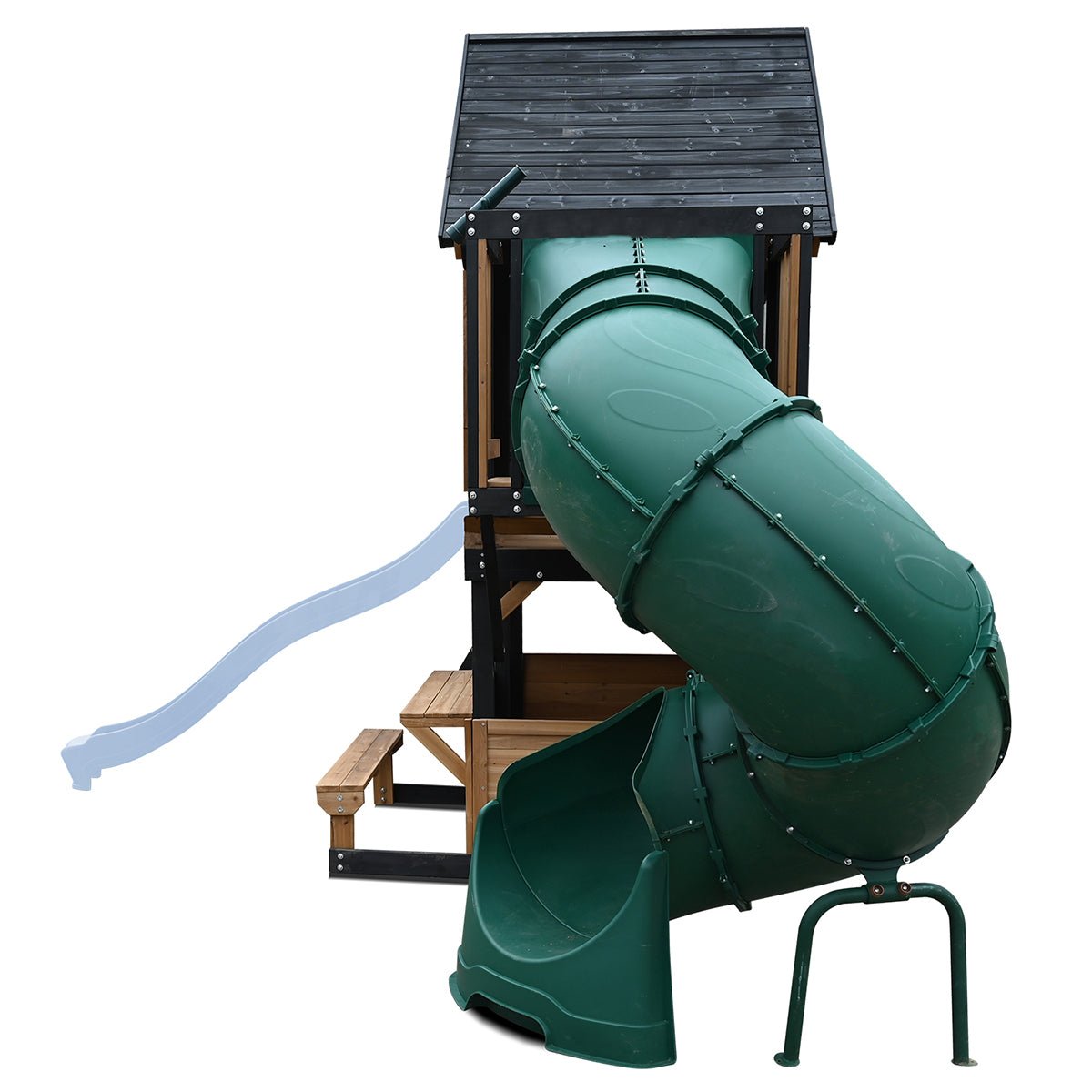 Lifespan Kids Claremont Swing Set & Play Centre with 2.2m Slide (Pastel Blue) | Outdoorium