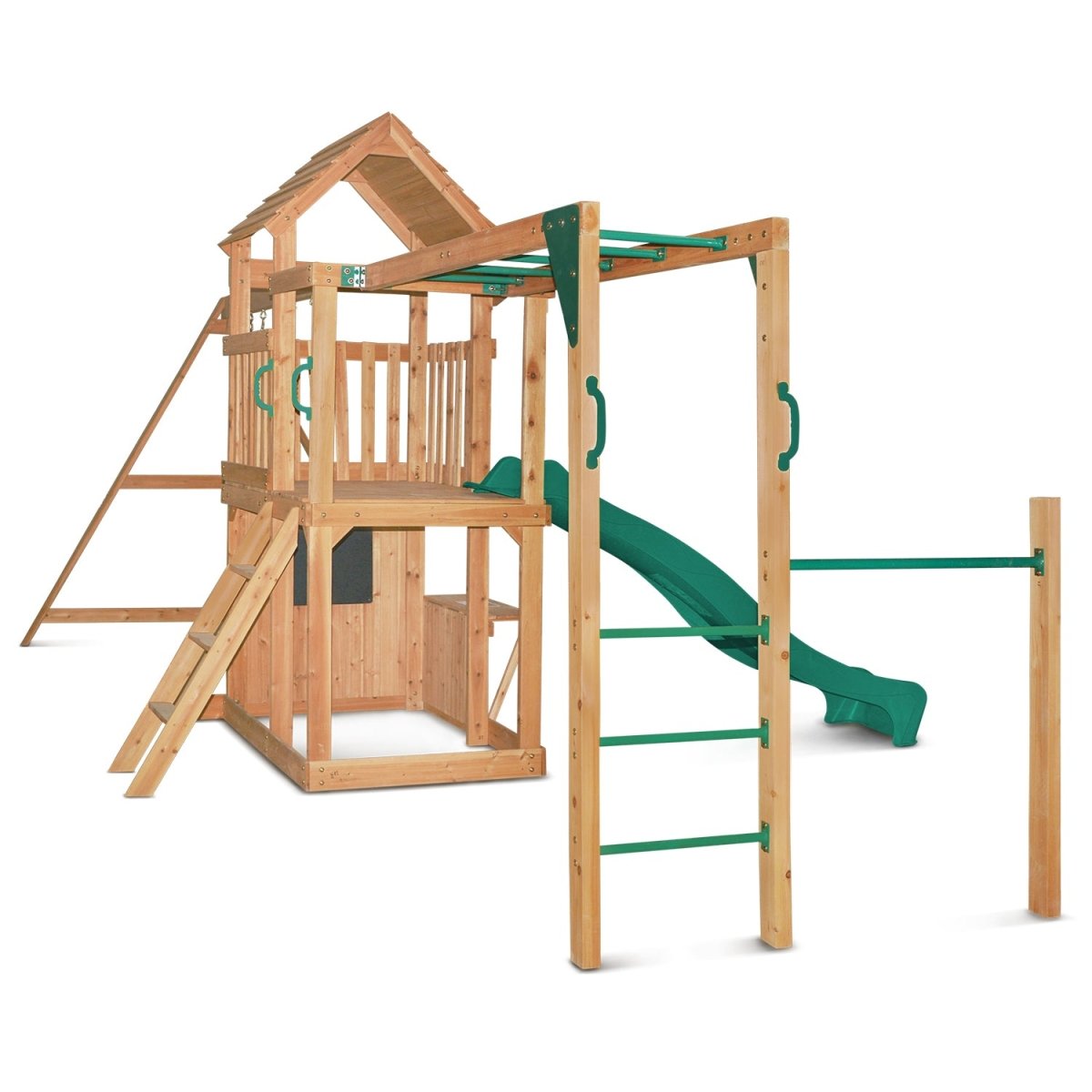 Lifespan Kids Coburg Lake Play Centre with Green Slide - Outdoorium