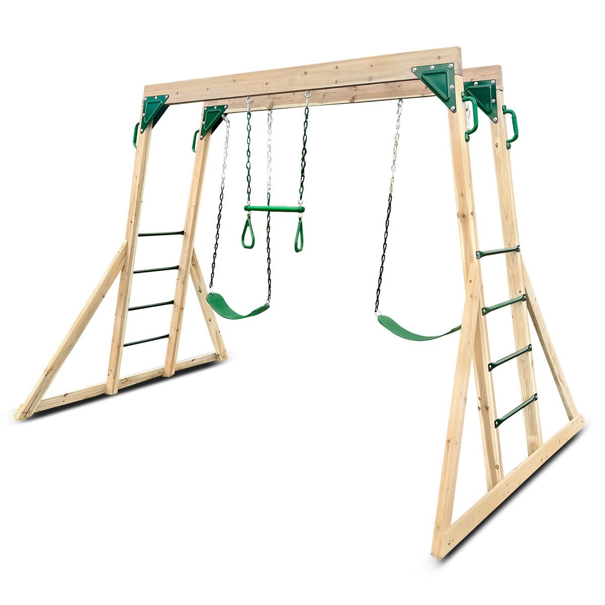 Lifespan Kids Daintree 2 - in - 1 Monkey Bars &amp; Swing Set - Outdoorium