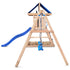 Lifespan Kids Hazelbrook Swing Set & Playground with 1.8m Slide (Blue) | Outdoorium