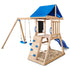 Lifespan Kids Hazelbrook Swing Set & Playground with 1.8m Slide (Blue) | Outdoorium