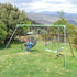 Lifespan Kids Lynx 4 Station Swing Set | Outdoorium