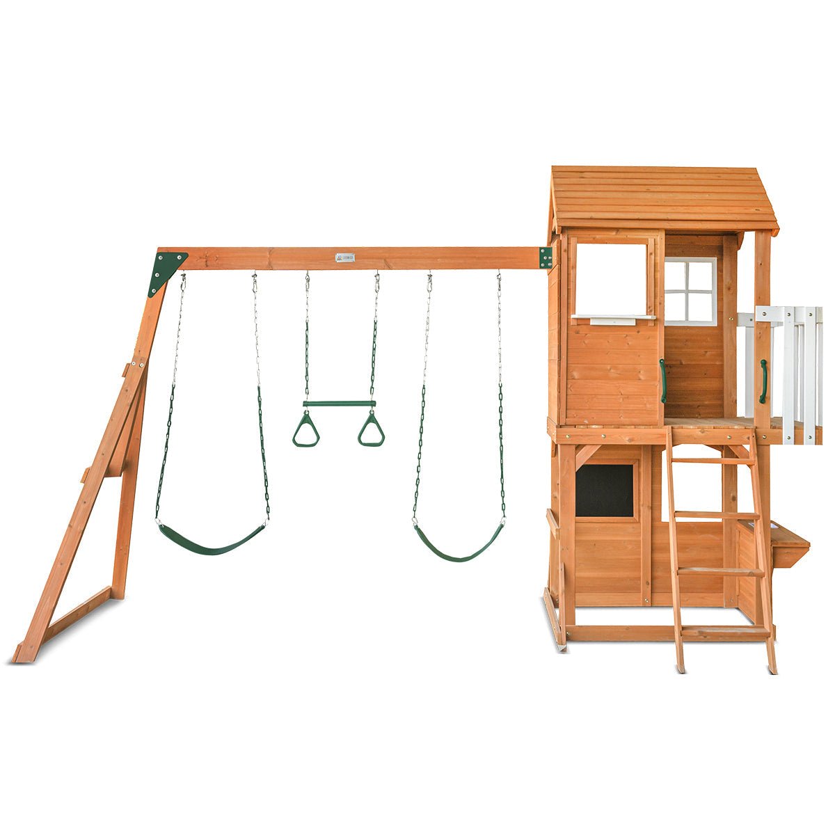 Lifespan Kids Springlake Play Centre With 2.2m Green Slide - Outdoorium