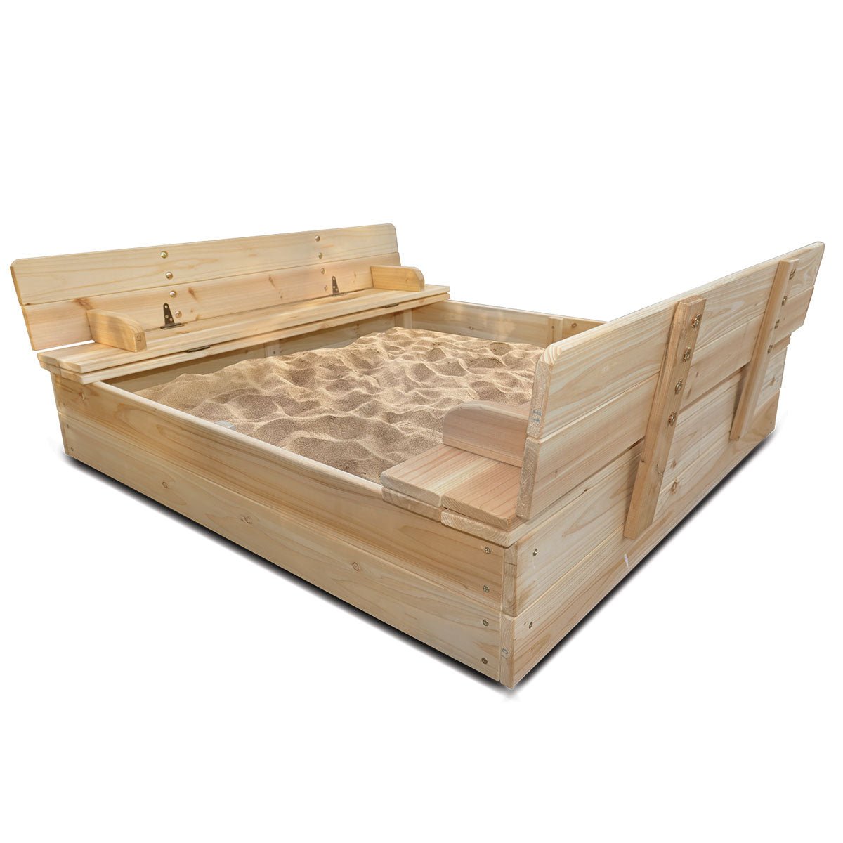 Lifespan Kids Strongbox 2 Square Sandpit - Outdoorium