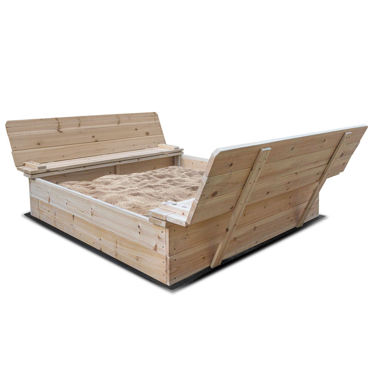 Lifespan Kids Strongbox XL Square Sandpit - Outdoorium