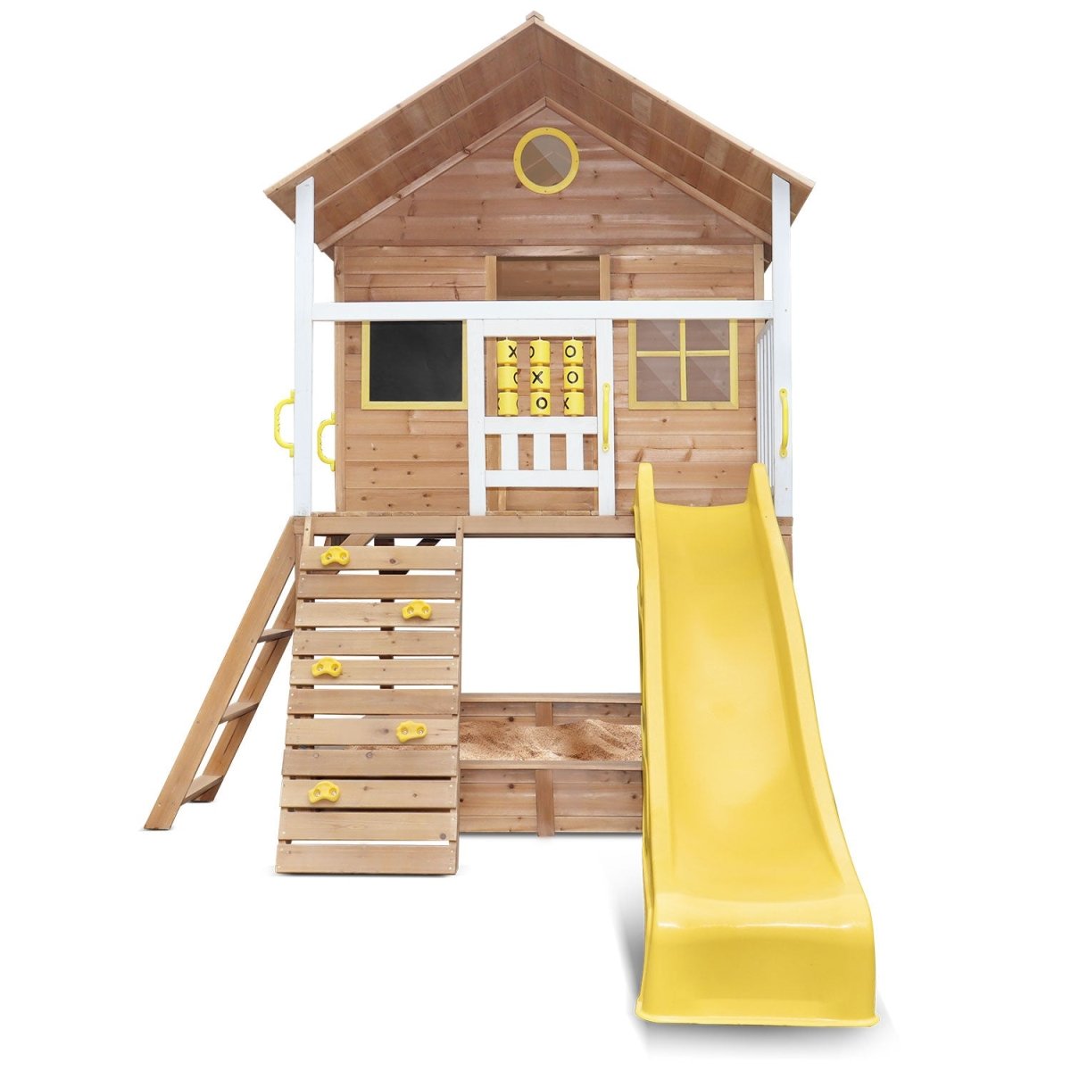 Lifespan Kids Warrigal Cubby House - Yellow Slide - Outdoorium