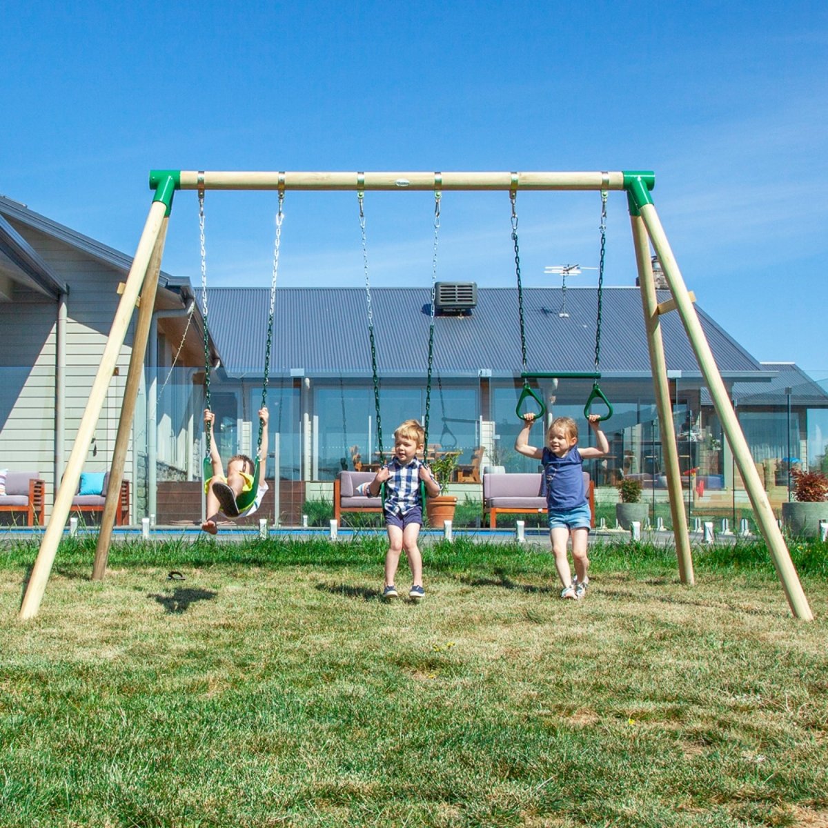 Lifespan Kids Wesley Swing Set - Outdoorium