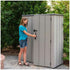 Lifetime Vertical Shed With Shelves | Outdoorium