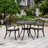 Marco Aluminium 3 Pce Setting(CAT - 090 black + CAC - 042) | Outdoorium
