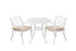 Marco Aluminium 3 Pce Setting(CAT - 090 white + CAC - 042 white) | Outdoorium