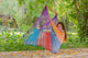 Mayan Legacy Extra Large Outdoor Cotton Mexican Hammock Chair in Colorina Colour | Home & Garden > Hammocks