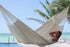 Mayan Legacy Jumbo Size Super Nylon Mexican Hammock in Cream Colour - Outdoorium