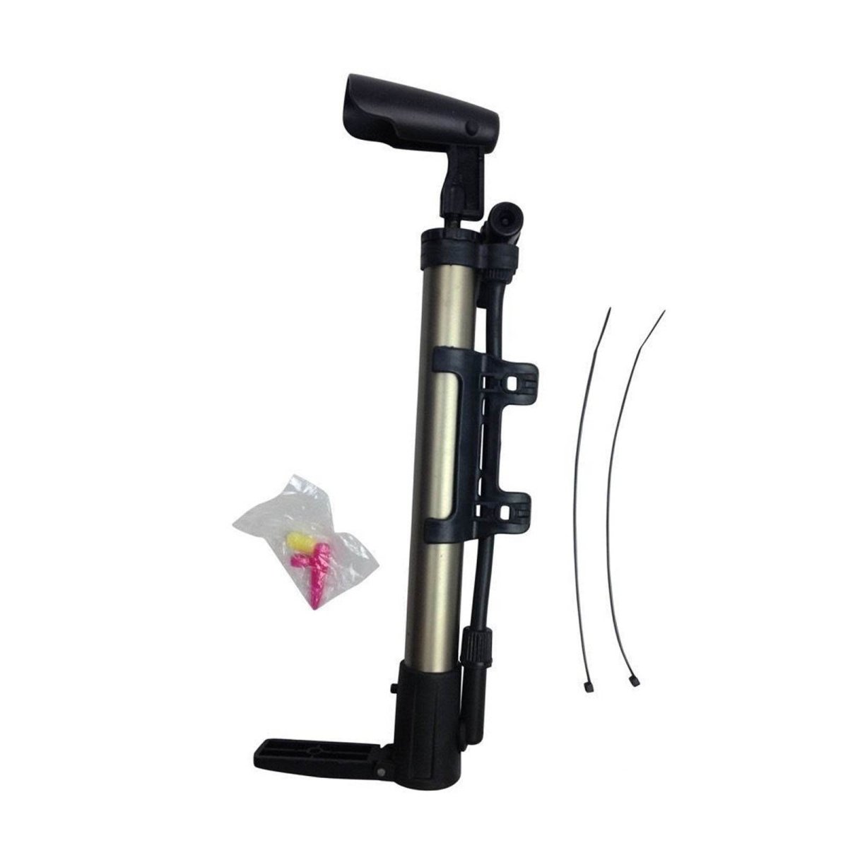 MINI BICYCLE AIR PUMP Bike Hand Ball Inflator Portable Cycling Tyre Aluminium | Outdoorium