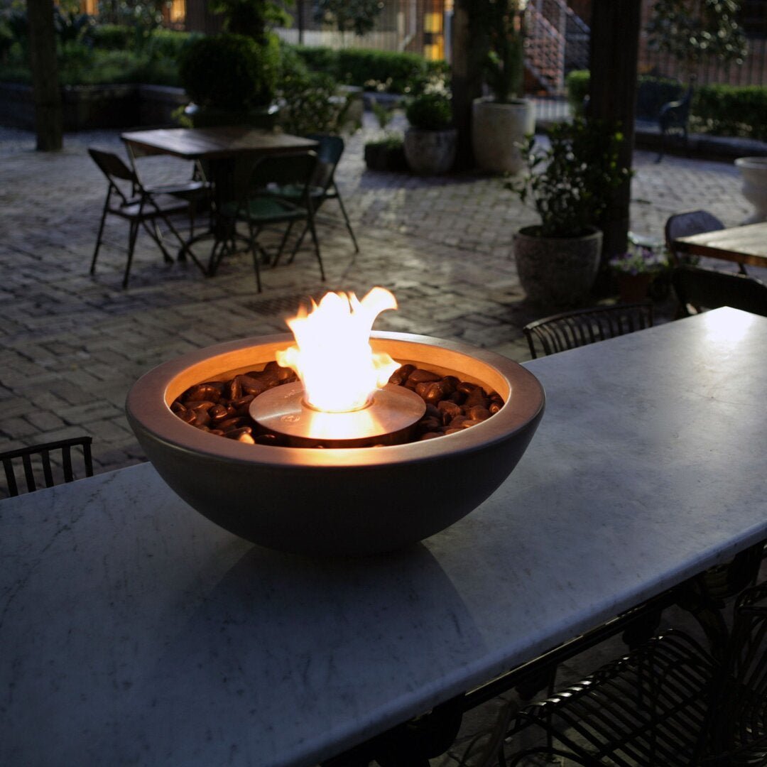 Mix 600 Ethanol Fire Pit Bowl - Outdoorium