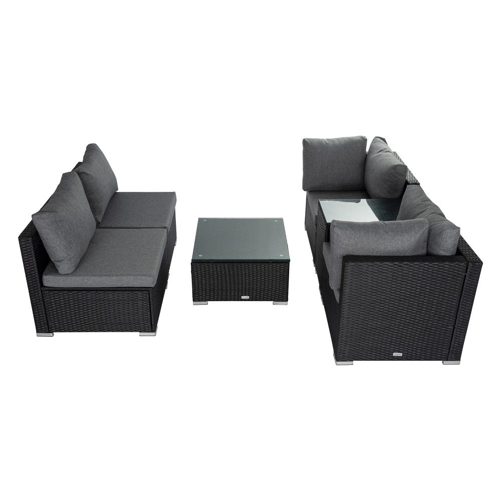 Modular Outdoor Wicker Lounge Set | Outdoorium