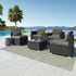 Modular Outdoor Wicker Lounge Set | Outdoorium