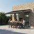 Motorised Retractable Awning – 4x2.5m Black Outdoor Shade – product image 3