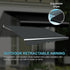 Outdoor Folding Arm Awning Retractable Sunshade Canopy Grey 4.0m x 2.5m | Outdoorium