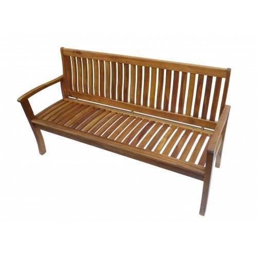 Outdoor Hardwood 3 Seater Kid Bench - Outdoorium