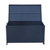 Outdoor PE Wicker Storage Box Garden 320L - Black | Outdoorium
