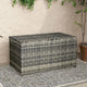 Outdoor PE Wicker Storage Box Garden 320L - Grey | Outdoorium