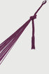 Outdoor undercover cotton Mayan Legacy hammock King size Maroon - Outdoorium