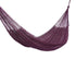 Outdoor undercover cotton Mayan Legacy hammock King size Maroon - Outdoorium