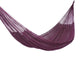 Outdoor undercover cotton Mayan Legacy hammock King size Maroon | Home & Garden > Hammocks