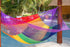 Outdoor undercover cotton Mayan Legacy hammock King size Rainbow - Outdoorium